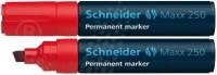 Permanent marker varf tesit, 2-7mm, SCHNEIDER Maxx 250 rosu