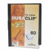 Dosar durable duraclip- original, capacitate 60 coli, bleumarin