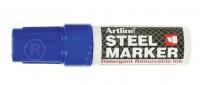 Marker industrial, varf tesit 4-6mm, ARTLINE Steel - albastru