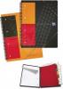 Caiet A5, spirala dubla, 80 file 80g/mp, 10 perf., coperta PP, OXFORD Meetingbook matematica