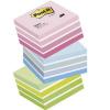 Cub notite adezive post-it aquarelle roz