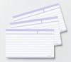 Notite autoadezive Post-it-, model card liniat, 73x123 mm, 60 file, lila