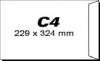 Plic pentru corespondenta c4, 229 x 324 mm, banda silicon, 100 g-mp,