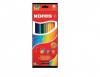 Creioane colorate Kores trunghiulare 6 culori/cutie