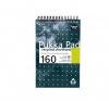 Blocnotes cu spirala dubla 203 x 128mm, 80 file 80g-mp, coperti carton, Recycled Shorthand - dictando