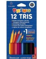 Creioane colorate Morocolor l=18cm, 12 culori/cutie