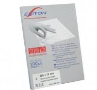 Etichete albe autoadezive   8-A4, 105 x 74 mm, 100 coli-top, EXITON