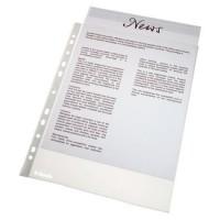 File de protectie Esselte Standard, transparent, orange peel, A4, plastic, 25buc/set