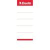 Etichete biblioraft Esselte, alb, 50x158mm, carton, 10buc/set