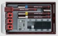 Set Rotring Isograph, 4 tocuri- -0.25, 0.35, 0.5, 0.7 mm- -plus- accesorii