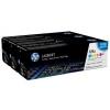 Tripack cartus toner nr.125a cf373am 3 x 1,4k original hp