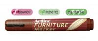 Marker pentru mobilier din lemn-retusuri-, varf tesit 2.0-5.0mm, corp plastic, ARTLINE 95 - mahon