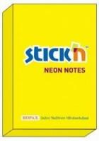 Stick notes 76 x 51 mm, 100 file, Stick n galben neon