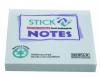 Stick notes 76 x  76 mm, 100 file, hopax - albastru