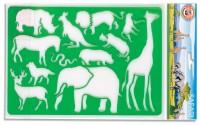 Sabloane Speciale,12, safari, girafa, maimuta, rinocer, leu, sarpe, elefant, cerb, lup, cal, cangur, hipopotam, pantera
