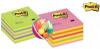 Cub notite autoadezive post-it- lollipop neon, 76x76