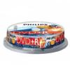 DVD-R 4.7GB, 10 buc. Spindle, 16x  PHILIPS