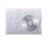 Plic CD, fereastra,offset alb,gumat,80g 25buc/set