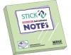 Stick notes 76 x  76 mm, 100 file, hopax - verde pastel