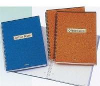 Caiet LeColor Office spira, A4, albastru, matematica, 100 file