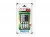 Incarcator baterii Philips MultiLife Classic 170mA, pentru. 2/4 AA/AAA - cu 4 AA 2450mAh inclusi (O)