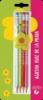 Creioane colorate, inoxcrom, agatha garden, cu radiera, 4