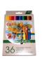 Mondeluz Aquarell-Pentru Pictura-Solubile in Apa, 36 culori cutie carton motiv FRUCTE