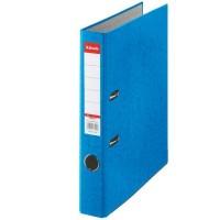 Biblioraft Esselte Rainbow, albastru, A4, 50mm, carton prespan, 25buc/cutie