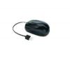 Mouse optic pentru notebook Kensington Pro Fit, cu fir retractabil, USB, negru