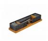 Suport pentru accesorii de birou rolodex wood & metal - lemn