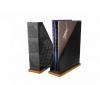 Suport vertical pentru reviste, ROLODEX Wood & Metal - lemn cires-metal negru