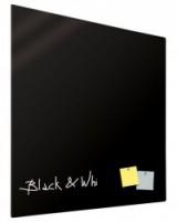 Tabla neagra magnetica din sticla, 45 x 45 cm, SMIT
