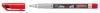 Marker Stabilo Write-4-all, permanent, varf fin 0.7 mm, rosu