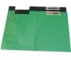 Clipboard dublu, plastifiat PVC, AURORA - albastru