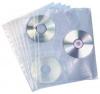 Folie protectie a4, pentru 3 cd-dvd,