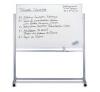 Whiteboard pe stand mobil 1200x900 mm varianta lux