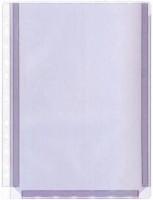 Folie protectie documente A4, burduf 22 mm, PVC - 180 microni, 10-set, KANGARO