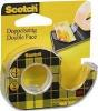 Bandã dublu adezivã Scotch, 12 mm x 6.3 m, rolã plus dispenser