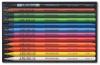 Set creioane cerateProgresso Fara Lemn L-153mm, set 12 culori in cutie plastic