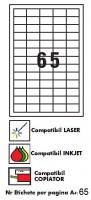 Etichete autoadezive Apli, ink-laser-copy, 38x21.2 mm, 1625 bucati, 25 coli-top