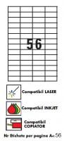 Etichete autoadezive Apli, ink-laser-copy, 52.5x21.2 mm, 5600 bucati, 100 coli-top