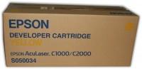 TONER YELLOW C13S050034 ORIGINAL EPSON ACULASER C2000