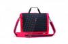 Geanta pentru laptop 15.4", Zipait - negru/rosu
