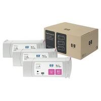 PACK 3 CARTUS DYE MAGENTA NR.81 680ML C5068A ORIGINAL HP DESIGNJET 5000