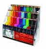 Display Plexi-Glass pt. Creioane, pt. Creioane, 40 compartimentex12 creioane-tip CASCADA  PRIMUL DISPLAY pe VERTICALA-pt. gama de culori cod K8820, K3720