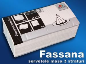 Servetele masa albe Fasana