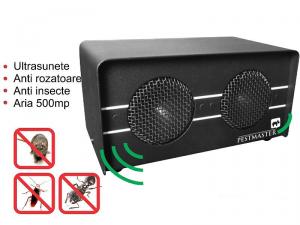 Transonic PRO anti daunatori - soareci, sobolani, dihori, insecte taratoare - 500mp