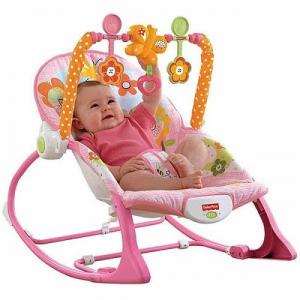 Balansoar 2 in 1 Fisher Price Infant to Toddler Pink KC145