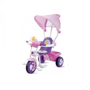 Tricicleta Chipolino LUX cu copertina Pink HB3353