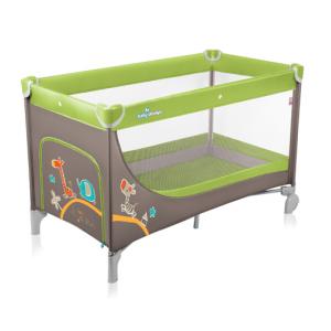 Patut pliabil Baby Design SIMPLE 2014 Green BS3408